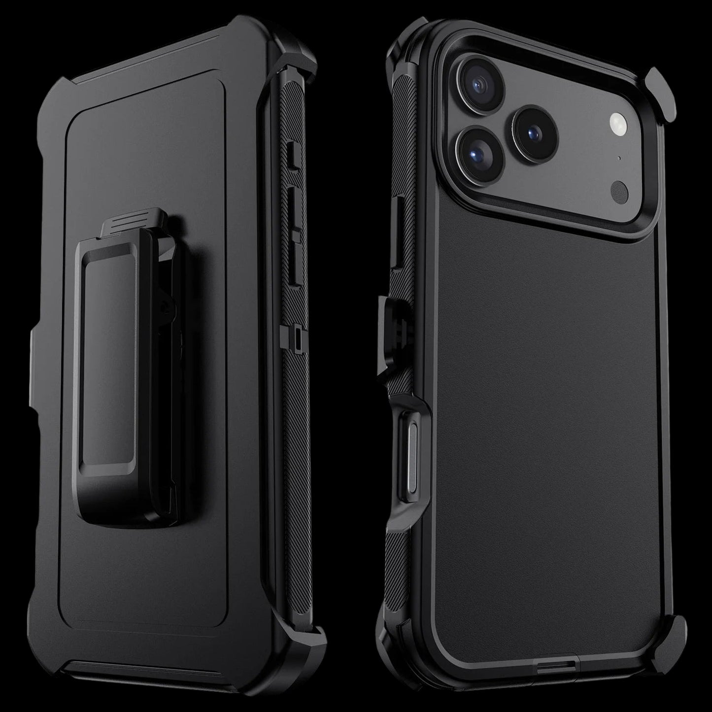 Heavy Duty Rugged Case for iPhone 17 Series | Shockproof 3-Layer Cover
