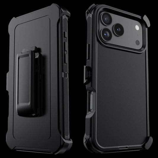 Heavy Duty Rugged Case for iPhone 17 Series | Shockproof 3-Layer Cover