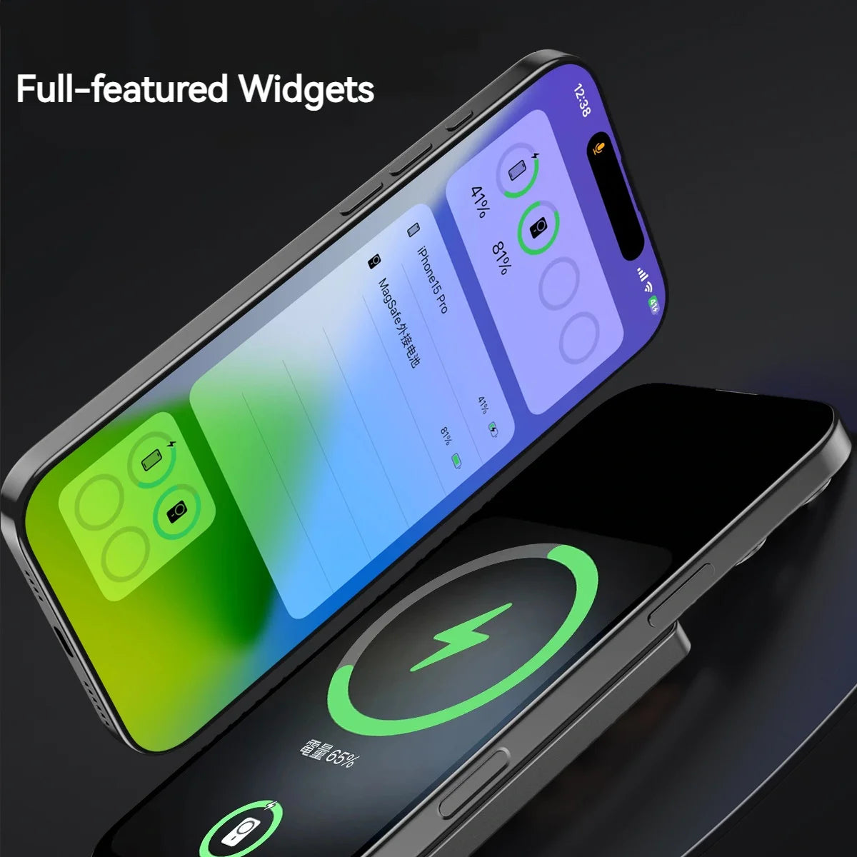 3-in-1 Magnetic Wireless Power Bank | 15W Fast Charging Portable