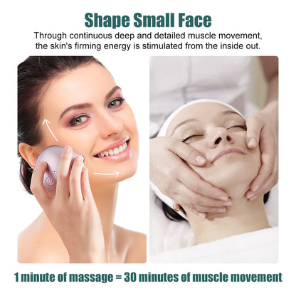 3D Facial Roller EMS Micro Current Tighten Skin Firming Face-lifting Device