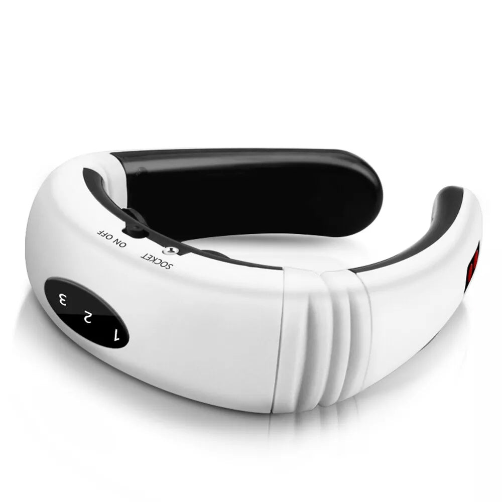 Electric Neck Massager Magnetic Pulse Therapy Relax