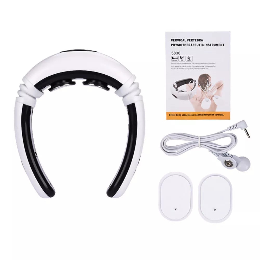 Electric Neck Massager Magnetic Pulse Therapy Relax